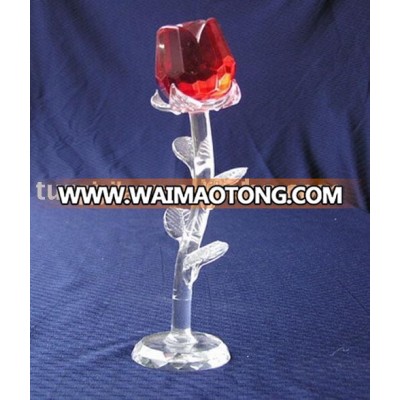 Free Shipping Unique Beautiful Decorative Crystal Flower Stand For Wedding Return Gift