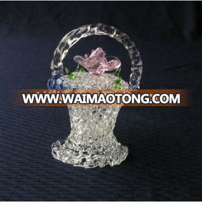 Free Shipping Elegant Handmade Decoration Crystal Flower For Wedding Decoration